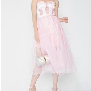 Sugar Thrillz Tulle Pink Maxi Skirt